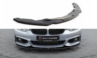 Maxton Design Front Splitter For F32 BMW 4 Series M Pack (GTS Look) - V1